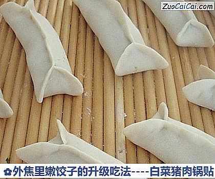 白菜猪肉锅贴做法第十四步骤