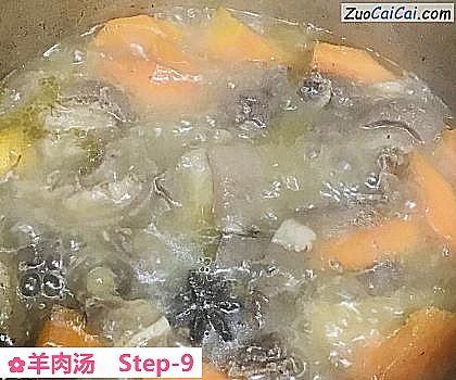 羊肉汤做法第九步骤