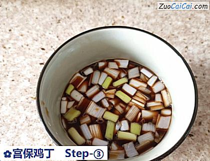 宫保鸡丁做法第三步骤