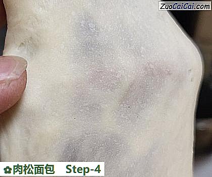 肉松面包做法第四步骤