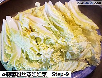 蒜蓉粉丝蒸娃娃菜做法第九步骤