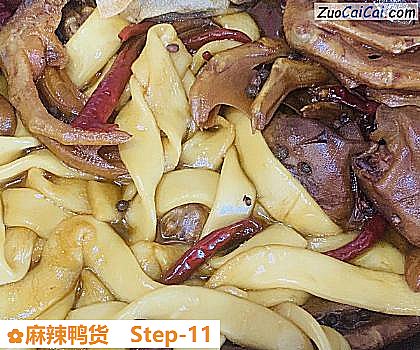 麻辣鸭货做法第十一步骤