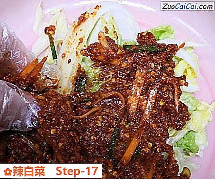 辣白菜做法第十七步骤