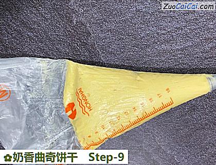 奶香曲奇饼干做法第九步骤