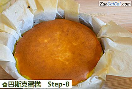 巴斯克蛋糕做法第八步骤