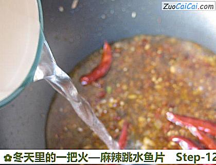 麻辣跳水鱼片做法第十二步骤