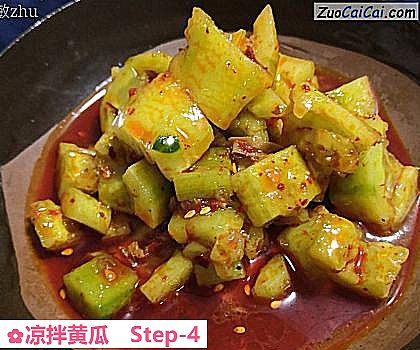 凉拌黄瓜做法第四步骤