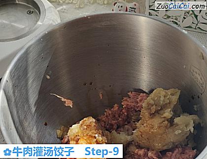 牛肉灌汤饺子做法第九步骤