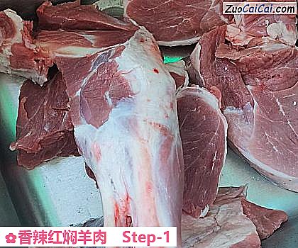 香辣红焖羊肉做法第一步骤