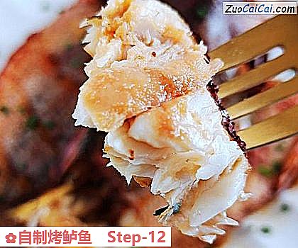 自制烤鲈鱼做法第十二步骤