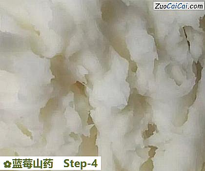 蓝莓山药做法第四步骤