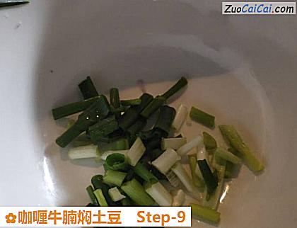 咖喱牛腩焖土豆做法第九步骤