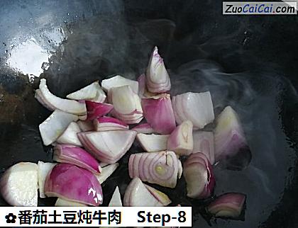 番茄土豆炖牛肉做法第八步骤