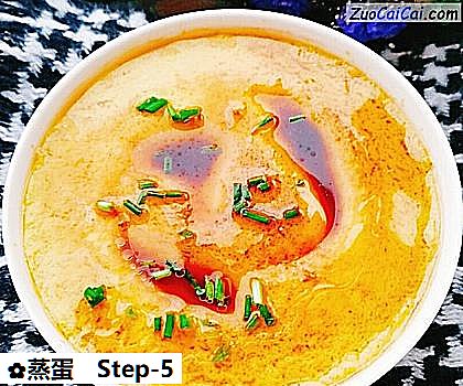 蒸蛋做法第五步骤