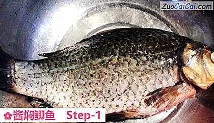 酱焖鲫鱼做法第一步骤