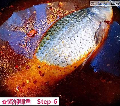 酱焖鲫鱼做法第六步骤