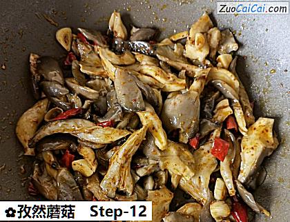 孜然蘑菇做法第十二步骤