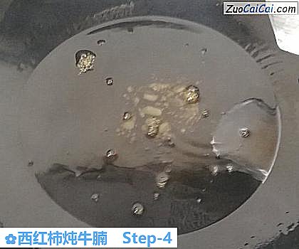 西红柿炖牛腩做法第四步骤