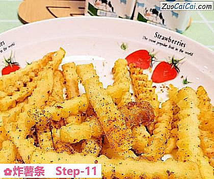 炸薯条做法第十一步骤