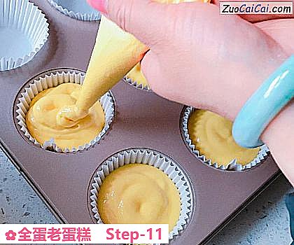 全蛋老蛋糕做法第十一步骤