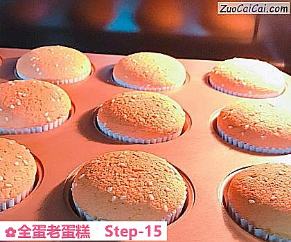 全蛋老蛋糕做法第十五步骤