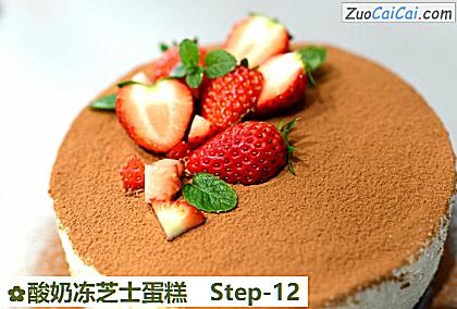 酸奶冻芝士蛋糕做法第十二步骤