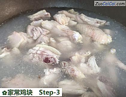 家常鸡块做法第三步骤