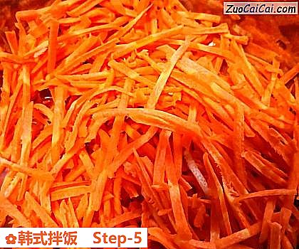 韩式拌饭做法第五步骤