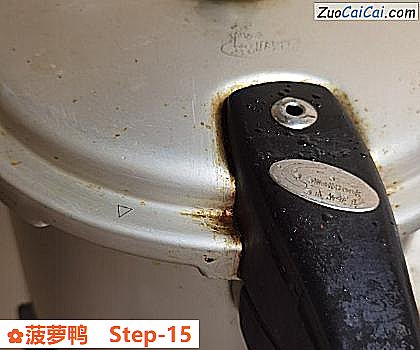 菠萝鸭做法第十五步骤