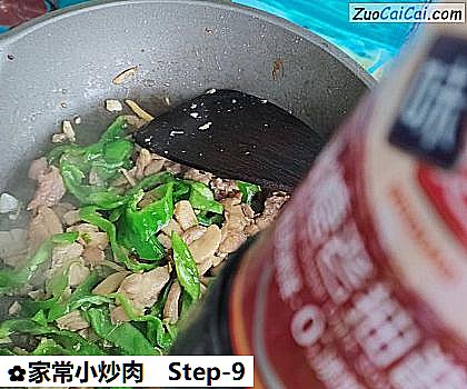 家常小炒肉做法第九步骤