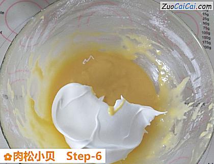 肉松小贝做法第六步骤
