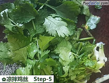 凉拌鸡丝做法第五步骤