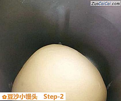 豆沙小馒头做法第二步骤
