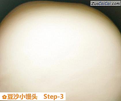 豆沙小馒头做法第三步骤