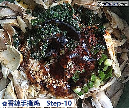 香辣手撕鸡做法第十步骤