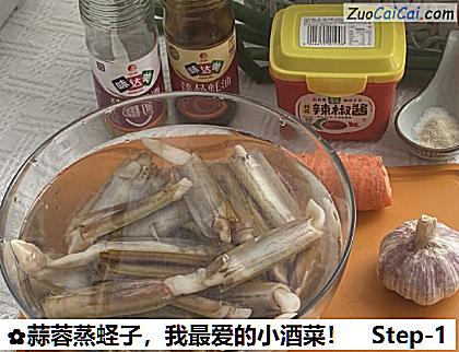 蒜蓉蒸蛏子做法第一步骤