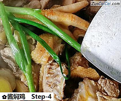酱焖鸡做法第四步骤