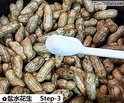 盐水花生做法第三步骤