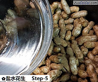 盐水花生做法第五步骤