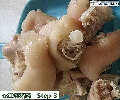 红烧猪蹄做法第三步骤