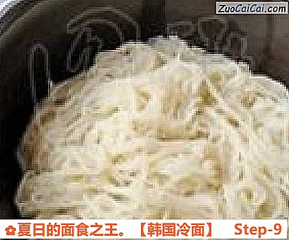 韩国冷面做法第九步骤