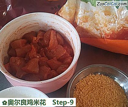 奥尔良鸡米花做法第九步骤