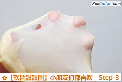 软糯甜甜圈做法第三步骤