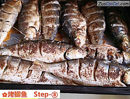 烤鲫鱼做法第八步骤