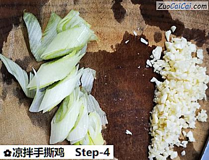 凉拌手撕鸡做法第四步骤