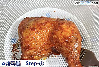 烤鸡腿做法第六步骤