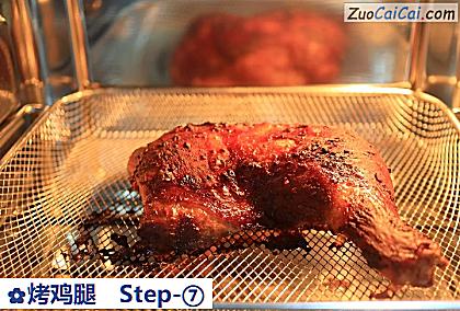 烤鸡腿做法第七步骤