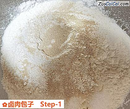卤肉包子做法第一步骤