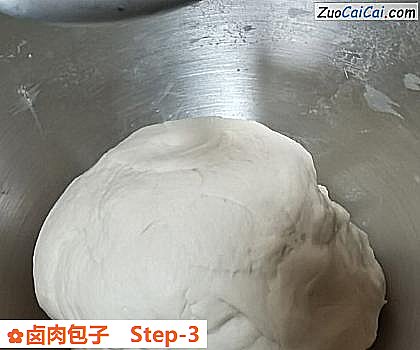 卤肉包子做法第三步骤