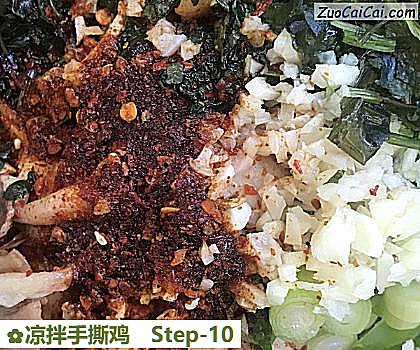 凉拌手撕鸡做法第十步骤